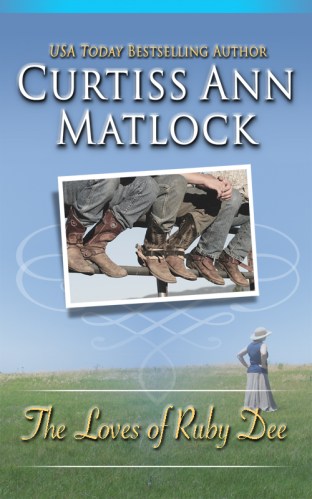 The hill on this cover is the hill on the small ranch where we lived in Oklahoma. Yes, that's me.