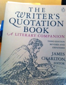 Writer's Quotation Book